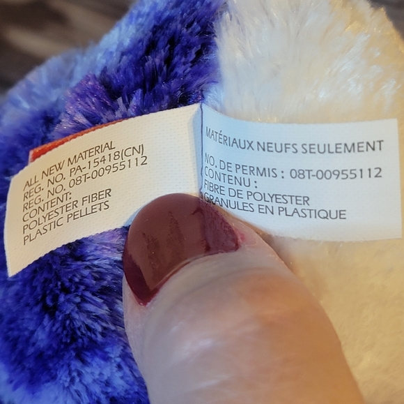 Wild Republic Stuffed Purple Owl - Picture 7 of 7